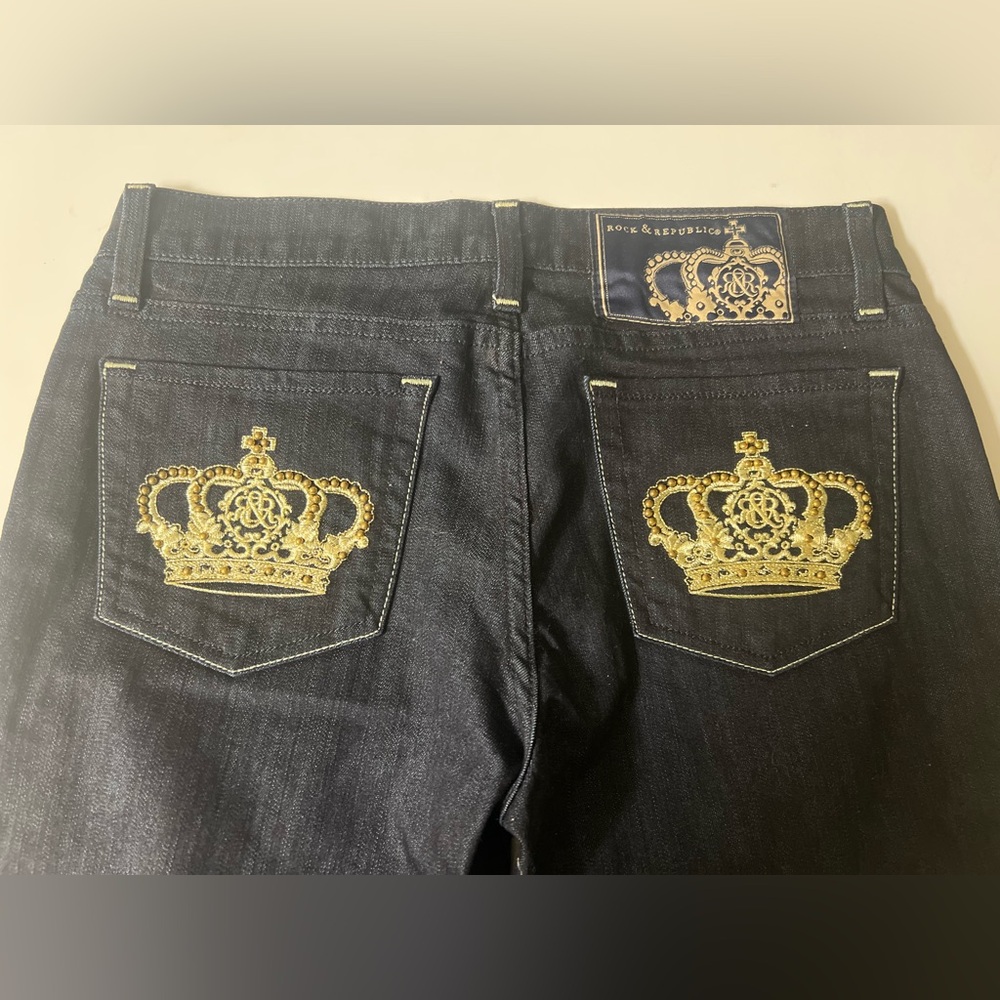 Rock & Republic Berlin Crown jeans Bronze - Picture 6 of 12